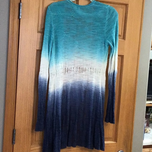 Pretty long Anthropologie  cardigan M - Picture 2 of 4